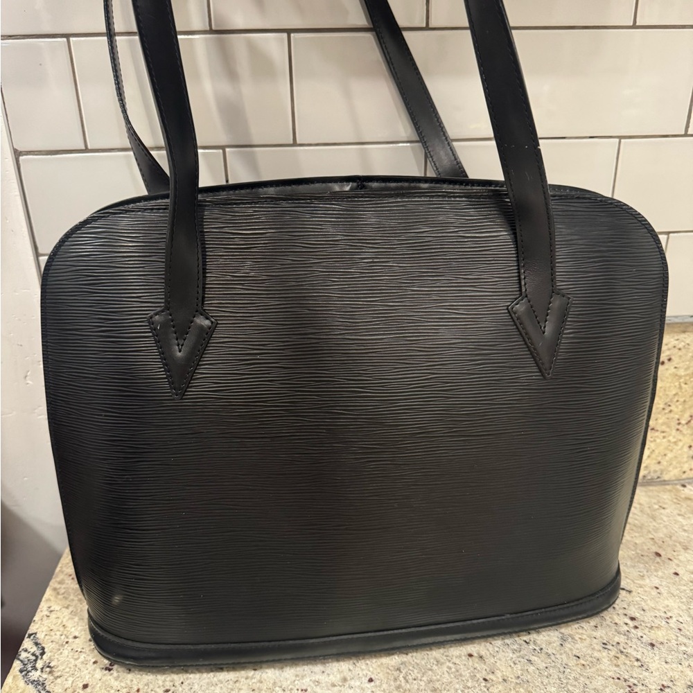 Louis Vuitton Lussac Epi Leather Double Top Handle Bag- Authentic!